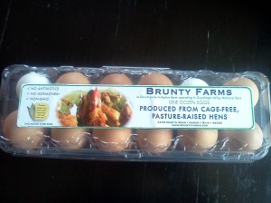 Nothin' beats a farm fresh egg.  